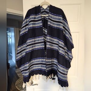 Designer Lemlem poncho/ wrap